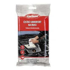 Carlson čisticí ubrousky, na ruce, do auta, 26 ks