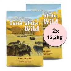 TASTE OF THE WILD High Prairie Canine 2 x 12,2 kg