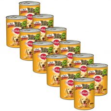 Pedigree konzerva s hovězím v želé 12 x 400g