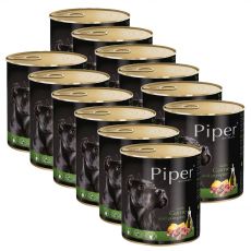 Konzerva Piper Adult se zvěřinou a dýní 12 x 800 g