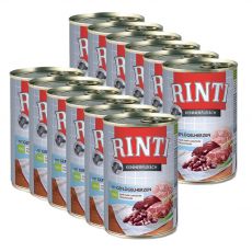 RINTI Drůbeží srdce - konzerva 12 x 400 g