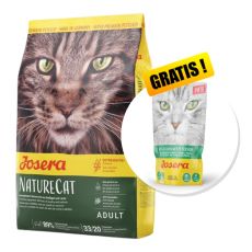 JOSERA NatureCat 2 kg + 1 x kapsička 85 g GRATIS